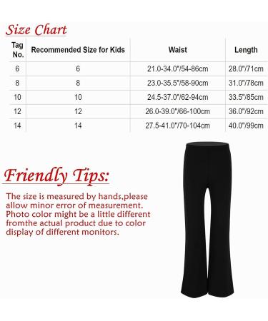 QinCiao Kids Stretchy Dance Pants for Girls and Boys - Flared Leggings for Gymnastics, Yoga, and Jazz Dance - Buy Online on GoSupps.com