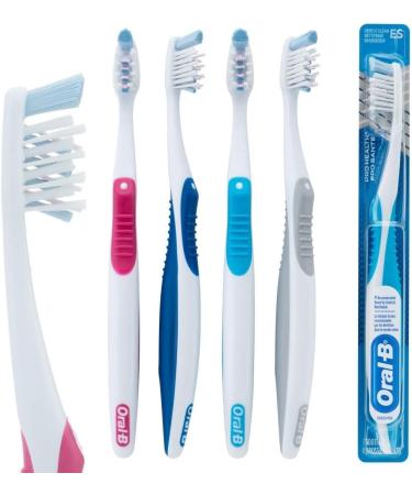 Oral-B Cross Action Gentle Clean Manual Toothbrush 35 Extra Soft - Pack of 3 | Colors Vary - Buy Online on GoSupps.com