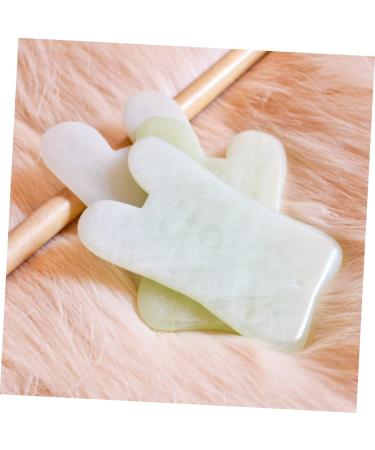 Fomiyes 2-Piece Natural Gua Sha Board Set | Facial Care Scraping Massage Tool for Glowing Skin - Buy Online on GoSupps.com