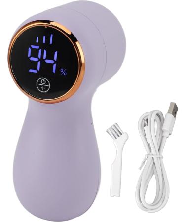 Portable Lint Remover - Efficient Stainless Steel Sweater Defuzzer for Furniture - Purple - Buy Online on GoSupps.com