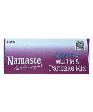 Namaste Foods Gluten Free Waffle & Pancake Mix - 21 oz (Pack of 6) | Delicious & Easy Breakfast - Buy Online on GoSupps.com
