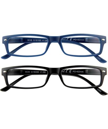 Buy I Need You BOB G16100 Reading Glasses - Blue Spring Technology 1.5 Diopters & Case - International Shipping - Buy Online on GoSupps.com