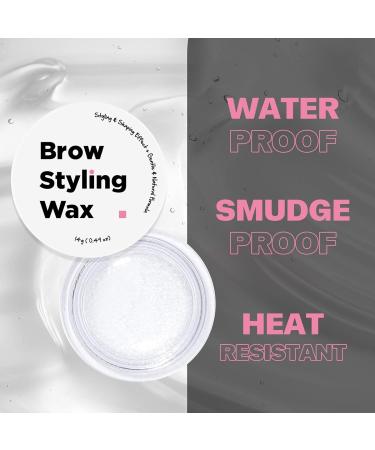  MLqkpwy Eyebrow gel eyebrow gel - Long-lasting transparent eyebrow shaping wax Use with eyeliner in full cosmetics for women wives adults teenagers. - Buy Online on GoSupps.com