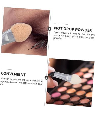 WOONEKY 40pcs Latex Eye Shadow Stick Make up Sponges Eyeshadow Foam Cosmetics Brush Aluminum - Buy Online on GoSupps.com