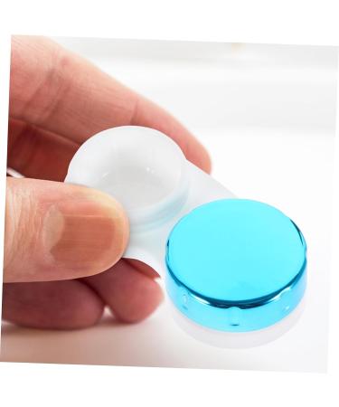 Buy Solustre Colored Contact Lenses & Transparent Case - Mirror Film Plastic Organizer for Travel & Storage - Buy Online on GoSupps.com