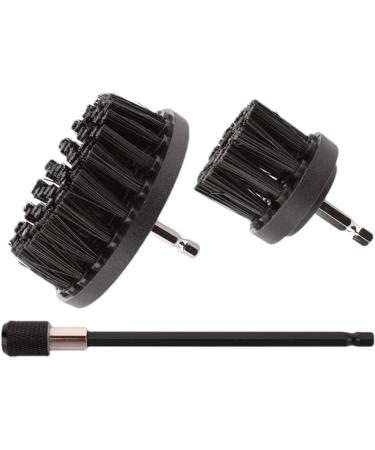 Skoulazeo Drill Brush Attachments for Cleaning | Power Scrubber Cleaning Brush Extended Long Attachment Set - All-Purpose Scrub Brushes Kit for Grout Floor Tub Tile Bathroom - Buy Online on GoSupps.com
