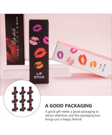 Buy Minkissy 50pcs Paper Lipstick Tubes - Empty Lip Gloss Boxes & DIY Lipstick Holders in Assorted Colors - Buy Online on GoSupps.com