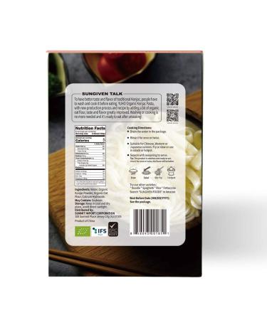 YUHO Organic Shirataki Konjac Pasta Variety 8 Pack - Vegan, Low Calorie, Fat Free, Keto Friendly, Zero Carbs - Ideal Holiday Gift for a Healthy Diet - 53.61 Oz - Buy Online on GoSupps.com