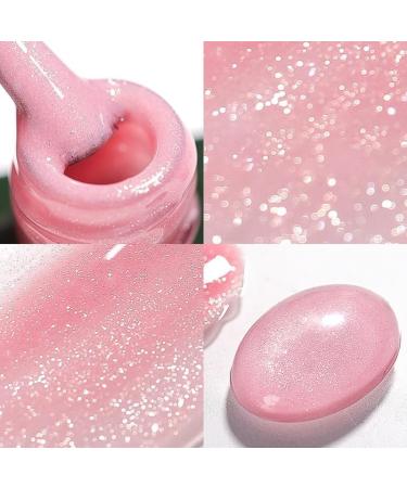 15ml Reflective Glitter Rubber Base Gel Nail Polish Glass Bottle Sparkling Sequins Soak Off UV LED Gel Varnish for Manicure - (Color: 2) - Buy Online on GoSupps.com
