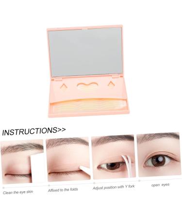 FOMIYES 480 Pairs Tape in Glue Tape Double Eyelid Tape Beauty Tools Double Eyelid Sticker Dolphin Cosmetic 1 count (Pack of 1) Pinkx2pcs - Buy Online on GoSupps.com