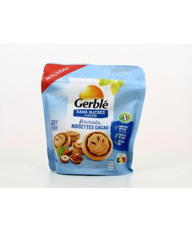  G n rique GERBL - Gerbl Biscuit with Hazelnut Filling Cocoa 180 g - 180 g - Pack of 3 - Sold as a Lot - Buy Online on GoSupps.com