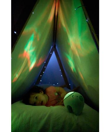 Chicco First Dreams Eisb r Projector | 2-in-1 Night Light & Bed Projector for Babies | Aurora Borealis Projections | Soothing Music & Natural Sounds | Ideal for 0+ Months - Buy Online on GoSupps.com