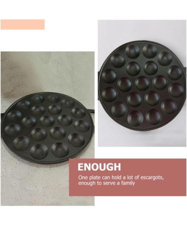 Happyyami Grow Bags Japanese Pan Griddle Octopus Pan Pancake Pan Meat Grill Snail Dish Baking Tray Cooking Pan Escargot Baking Dish Baking Pan Snail Plate Maker Tray Mold Shell Pancakes Iron - Buy Online on GoSupps.com