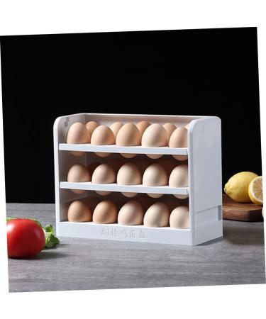 MAGICLULU Camping Fridge Door Organizer Refrigerator Storage Tier Tray Egg Rack Holder Container for Household Dispenser Container - Buy Online on GoSupps.com