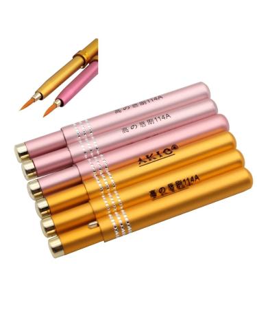 Sipliv Lip Brush Set of 6 Lipstick Makeup Brushes Lipstick Gloss Wand Applicator Eyeliner Brushes Makeup Gift