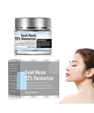 Snail Mucin 92% Moisturizer Daily Face Gel Cream|Snail Cream For Face Moisturizer|for Dry & Sensitive Skin|All Skin Types(1pc)