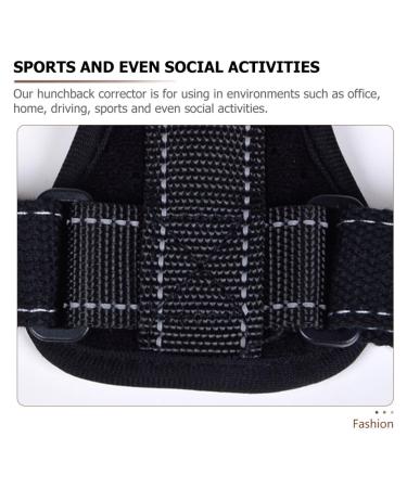 Buy Mobestech Adjustable Upper Brace Posture Corrector | Portable Belt Strap | Adjustable Support Harness | 24x17cm Black - International Shipping Available - Buy Online on GoSupps.com