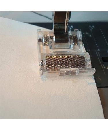 2 PCS Roller and Teflon Non-Stick Sewing Machine Presser Foot Set - Fits Low Shank Snap-On Singer Brother Babylock Janome Machines - Buy Online on GoSupps.com