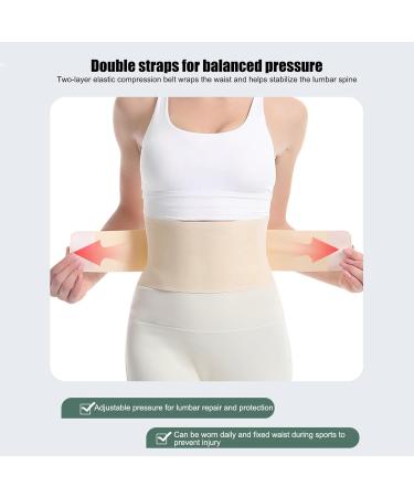 Adjustable Back Brace Posture Corrector Belt Compression Back Support Lumbar Adjustable Back Belt Support Lower Back Support Brace for Discomfort Relief Work Fitness Yoga - Buy Online on GoSupps.com