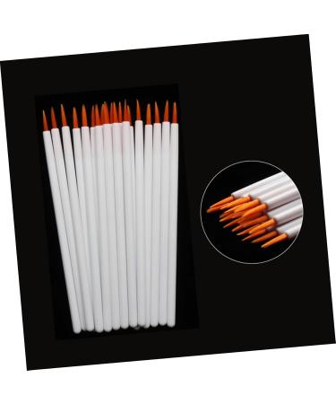 Mikinona 100pcs Disposable Eyeliner Brush Lip Scrubber Tool Eye Makeup Lip Gloss Applicator 9x6.5cm As Shown - Buy Online on GoSupps.com