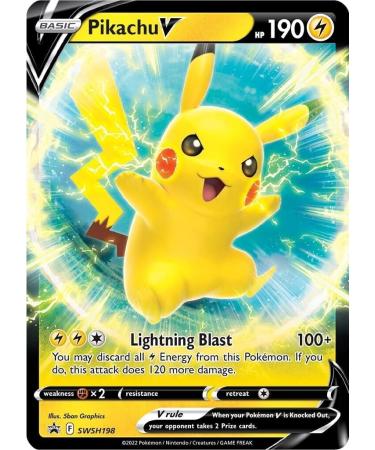 Pokemon TCG Pikachu V Box - Premium Trading Card Game Set - Buy Online on GoSupps.com