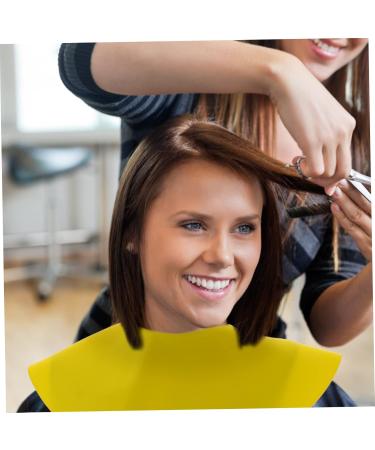 Angoily Hair Dye Cloth Haircut Apron Hair Dye Smock Hair Salon Stylist Haircut Collar Hair Cutting Collar Cape Hair Cutting Cape Salon Hair Dye Collar Scarf Neck Guard Silica Gel - Buy Online on GoSupps.com