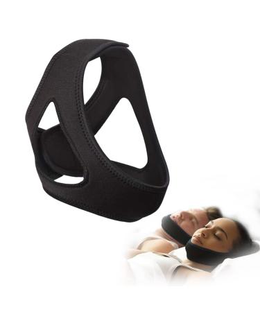 Anti Snore Chin Strap Professional Adjustable Strap Snoring Reduce Solution for Snoring Snore Stopper Breathable Sleep Aid for Men and Women