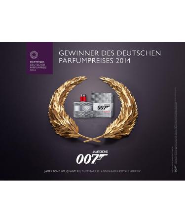 James Bond 007 Quantum Eau de Toilette Spray for Men 2.5 Ounce - Buy Online on GoSupps.com