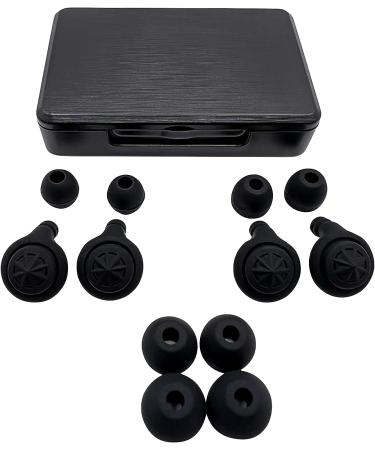 Quisonic Silicone Noise Reduction Ear Plugs - 30dB Reusable Earplugs for Sleep, Concerts, Travel and Flights - 2 Pair - Buy Online on GoSupps.com