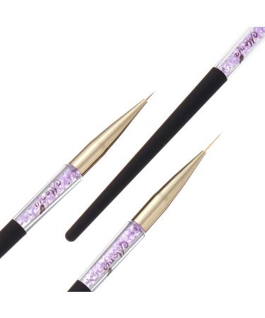 Nail Art Dotting Pens - 3 Piece Set for Manicure Painting & Drawing | Black Nail Tools - Buy Online on GoSupps.com