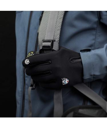 CURELIX Winter Gloves - Touch Screen Thermal Gloves for Men and Women - Cold Weather Gloves for Running, Cycling, and Driving - Black, Small - Buy Online on GoSupps.com