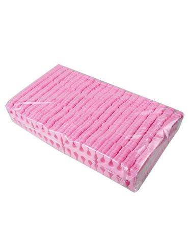 100Pairs/Set Soft Toe Separators Anti-Scratch Sponge Pedicure Toe Bulk Nail Art Finger Stretcher for Adult Nail Art Painting Toenails (Pink)