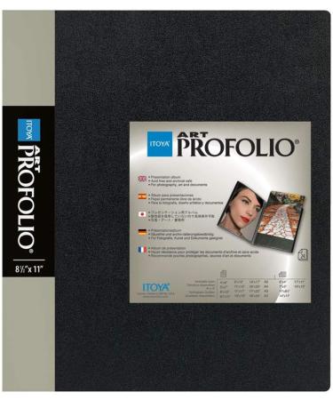 ITOYA 11x14 Original Art Presentation Book/Portfolio - Pack of 2 + Scrapbooking Stickers - Emojis, Quotes, Letters & Numbers - Buy Online on GoSupps.com
