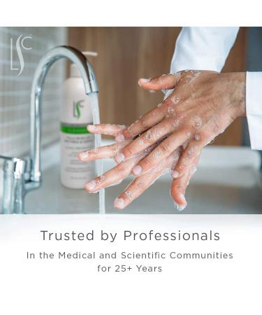 LSC Hand and Body Cleanser and Moisturizer Bundle - Alcohol-Free, Antimicrobial, Safe for Kids - 16oz each - Buy Online on GoSupps.com