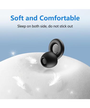 Comfortable Reusable Ear Plugs for Sleeping - 25dB Noise Reduction 4 Pairs Soft Silicone Eartips (S/M/L) with Portable Case - Buy Online on GoSupps.com
