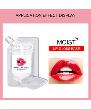 Moisturize Lip Gloss Base for DIY | Non-Stick Clear Lip Gloss Supplies | Perfect for Young Girls & Adults | Assorted Colors - International Shipping Available - Buy Online on GoSupps.com