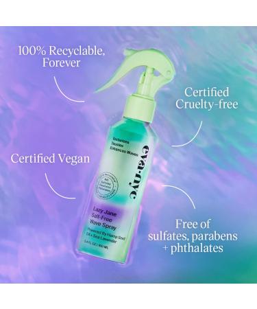 Eva NYC Lazy Jane Salt-Free Wave Spray | 5.4 fl oz | Texture Spray for Effortless Beachy Waves - Buy Online on GoSupps.com