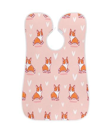 Buy Lovely Dogs Beard Bib Apron | Non-Stick Waterproof Hair Catcher for Men | Perfect Grooming Gift with Suction Cups - Buy Online on GoSupps.com