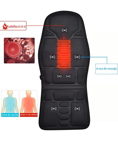 Coj n Masajeador Ajustable 12V - Esterilla de Masaje Vibrante para Coche | C modo y Compatible | Env o Internacional - Buy Online on GoSupps.com