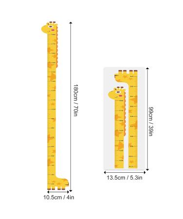 Personalized Volumoon Yardstick for Kids | Custom Height Diagram & Wall Ruler | Children's Room Growth Chart & Wall Decor - Buy Online on GoSupps.com