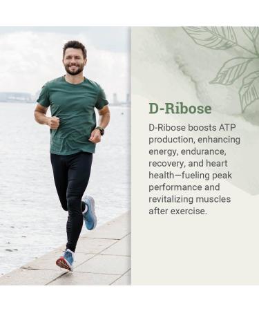 Earth Harmony D-Ribose Powder 5000mg - Great for Exercise Performance Post-Workout and Heart Health - Similar to D Ribose Capsules - 17.6 Oz - Buy Online on GoSupps.com