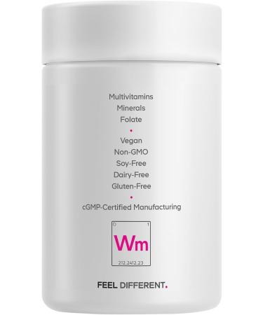 Codeage Women s Multivitamin 50 - Essential Vitamins for Women Over 50 Methylated Folate Magnesium Selenium Vitamin B6 B12 D3 Antioxidants - 1 Pill Per Serving - Gluten-Free - 30 Capsules - Buy Online on GoSupps.com