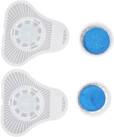 2pcs Deodorant Triangular Block for Home Office School - Prevents Clogging and Spray Proof - Buy Online on GoSupps.com
