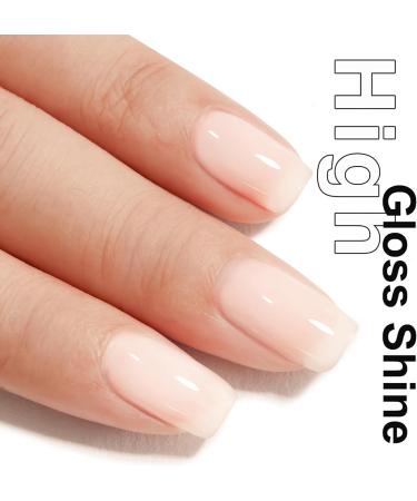MAYCHAO 15ML Jelly Gel Nail Polish - Apricot Translucent Nude Soak Off UV Gel Polish - Neutral Color for French Manicure - Buy Online on GoSupps.com