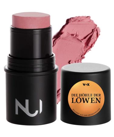 Nui Cosmetics Natural Cream Blush Pititi - Natural Cosmetics vegan of course gluten -free - nourishing blush in a matt rose color for cheeks eyes and lips