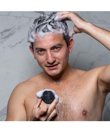 Gray Hair Coverage Soap - Darkening Compressed Soap Bar 1.7 Oz - Buy Online on GoSupps.com