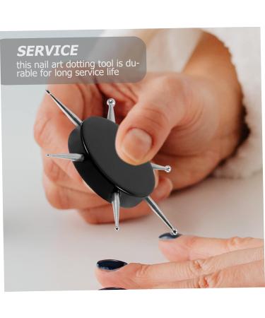 Housoutil Nail Art Drill Pen Circular Nail Dotting Tool Circular Dotting Tool Nail Tools Dotting Tools Gemstone Nail Art Tool Nail Rhinestone Pen Miss Multifunction Stainless Steel Pencil - Buy Online on GoSupps.com