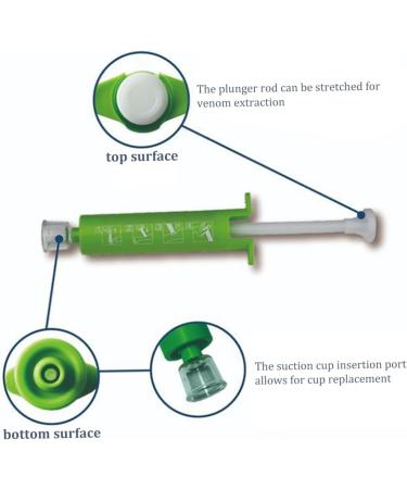 Bug Bite Suction Tool | Poison Remover Extractor for Hiking & Camping | Travel-Friendly Storage Box - Buy Online on GoSupps.com
