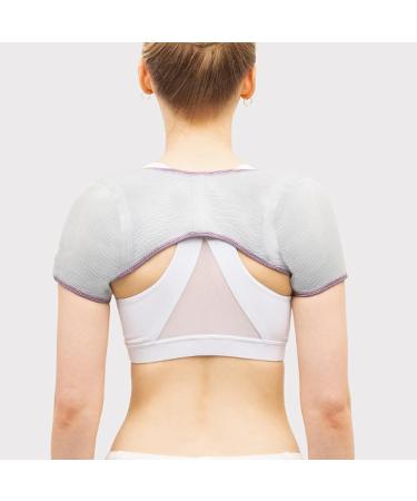 Buy Double Shoulder Support Brace - Graphene Fibre Heat Conduction Breathable Unisex Protector (XL) | International Shipping - Buy Online on GoSupps.com
