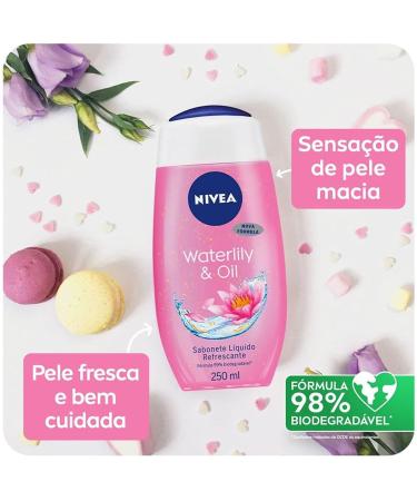  Beiersdorf Nivea Doccia Water Lily e Oil - 250 ml - Buy Online on GoSupps.com